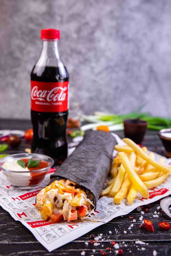 Menu Black kebab